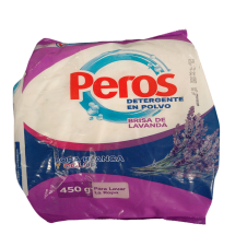 EXP PEROS 450 G DETERGENTE EN POLVO LAVANDA
