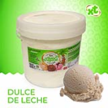 Tina de 4 L de helado Dulce de Lecha
