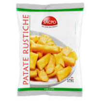  PAPAS PREFRITAS RÚSTICAS  1,5KG   M/SACPO