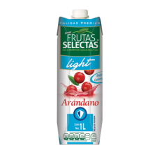 Nectar de Arándanos Ligth FRUTAS SELECTAS, 1L