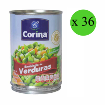 Ensalada de verduras, 36x430 g