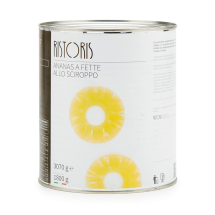 PIÑA EN RODAJAS - BABY LATA 1/2 - 570 GRS RISTORIS   