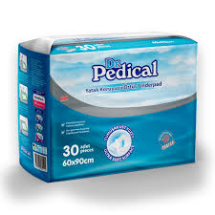 PROTECTOR  PARA LA CAMA  DR. PEDICAL UNDERPAD 30 PCS 