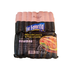 Salchicha Cerdo Pollo Favorita Plus 3KG RICHMEAT