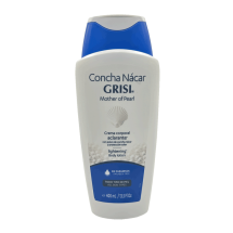 Crema corporal aclarante con concha de nácar, 400 ml