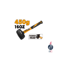 Mazo de goma, 16 oz (450 g)