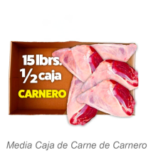 Media Caja de Carne de Carnero