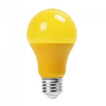 Bombillo LED E-27 9 W luz amarilla, IUNKE