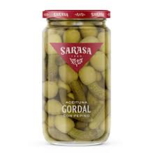 ACEITUNA PARTIDA ALINADA FRASCO 370g