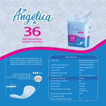 Almohadilla DIURNA Angélica – Combo Mayorista (80 Paquetes x 36 Almohadillas)
