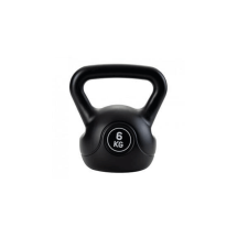 Kettlebell cemento + Plástico, 6 kg