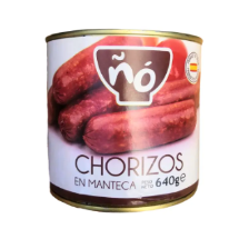 Chorizo en manteca, 640gr VIMA