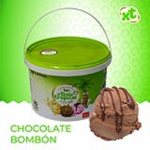 Helado sabor chocolate bombón, 3 litros