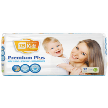 Pañales Desechables TB Kids Premium Plus