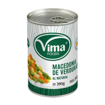 Macedonia de verduras, 390 g