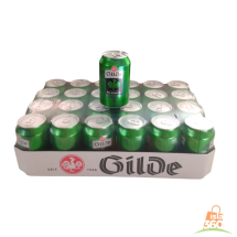 24 latas de 330ml, Cerveza Gilde Pilsener.