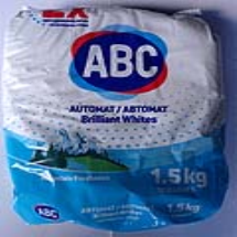  DETERGENTE EN POLVO P/LAVAR 1,5KG FRESCURA D/MONTAÃ?A, ABC   M/ABC