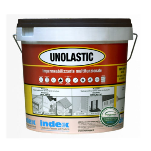 Impermeabilizante multifuncional UNOLASTIC 10 kg, gris 