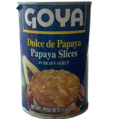 Dulce de Papaya en Almibar Goya 482 gr