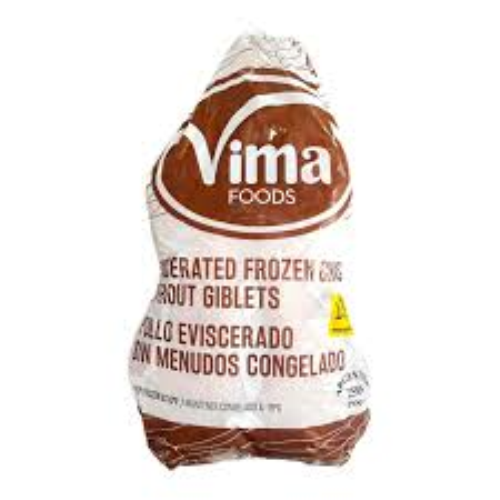  POLLO, ENTERO, S/MENUDILLOS S/CABEZA, 10 X 1300G, C/13   M/VIMA