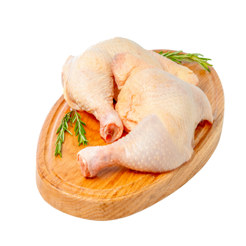 Cuarto tracero de pollo caja de 10 kg
