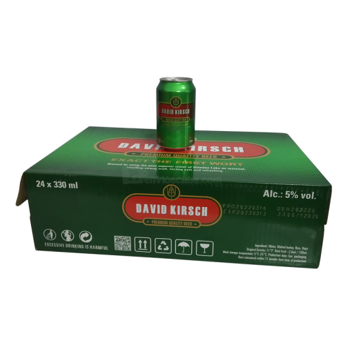 24x330 ml-Cerveza DAVID KIRSCH