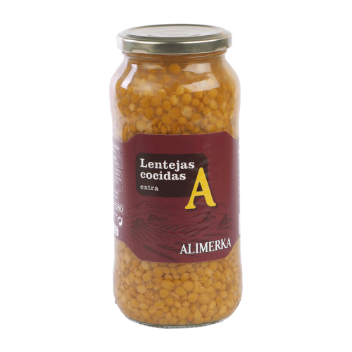 Lenteja cocida ALIMERKA 570 g