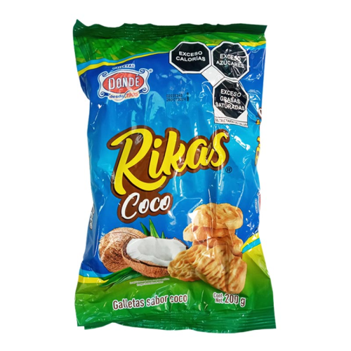 Galletas Rikas coco, 200 g