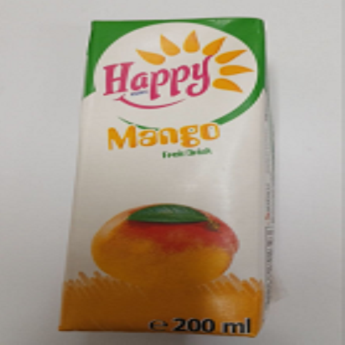 FRUIT DRINK MANGO TETRA 194ML HAPPY