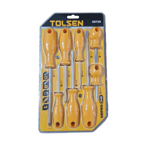 Juego de destornilladores de 8 piezas