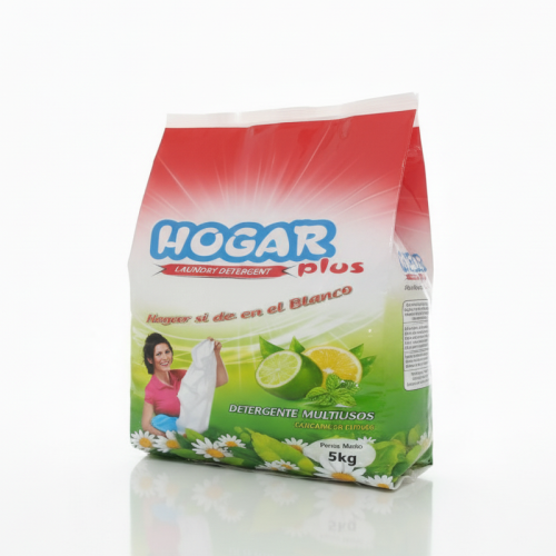 Detergente en polvo en bolsa,  5 kg