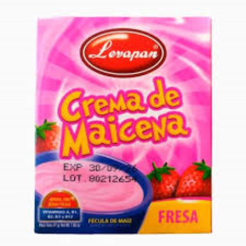 CREMA DE MAICENA LEVAPAN SABOR FRESA 47GR LEVAPAN