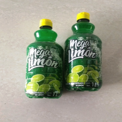 Kit 24 frascos de 1lt de zumo limón m/Mega