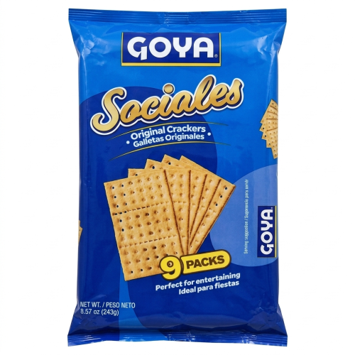 Galletas Originales Sociales  paquete  8.57 Oz marca Goya 