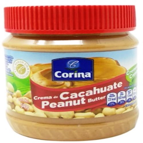 340gr, crema de cacahuete 