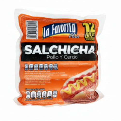 Salchicha de Cerdo-Pollo 408 grs    