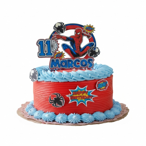 Torta Temática (el cliente puede solicitar la temática q desea ), 22 x 10cm