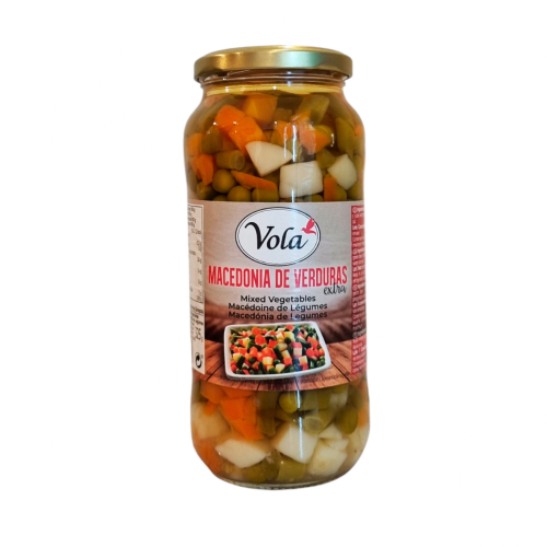 MACEDONIA DE VERDURAS VOLA FRASCO 535/550 G