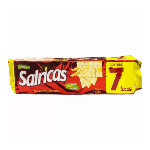 Galletas saladas 7 tacos Salricas 590 g