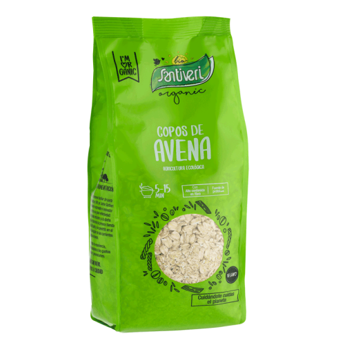 Copos de avena BIO SANTIVERI 500 g
