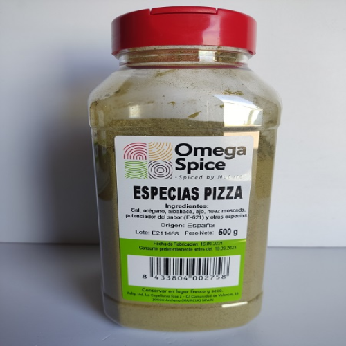 600 g-Especias pizza