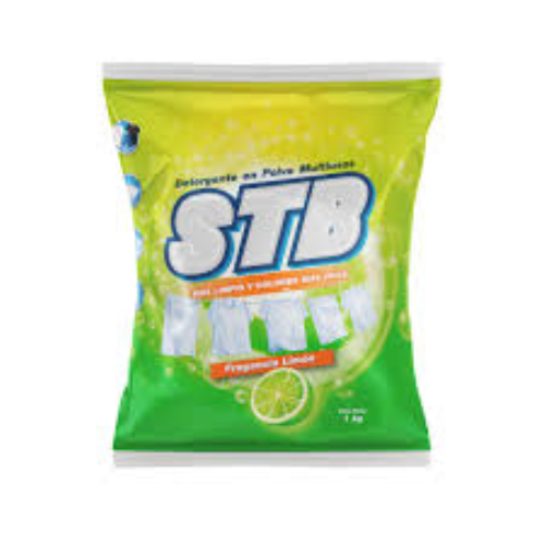 Detregente en polvo multiuso STB bolsa 1000g Limon