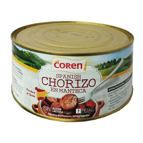 Chorizo en manteca, 1000 g