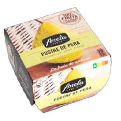POSTRE DE PERA 2X100G (COMPOTA) 
