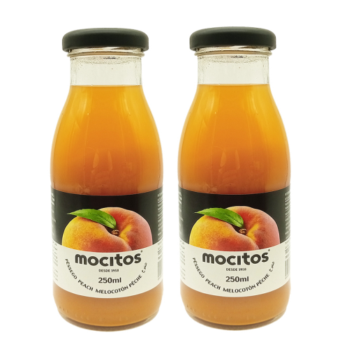 Néctar de melocotón mocitos® 2 x 250 ml
