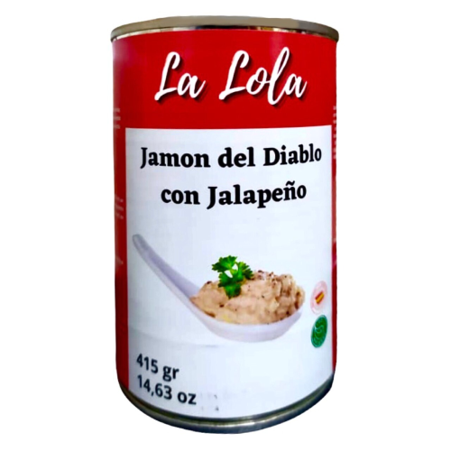 Jamón del diablo con jalapeño, 415 g