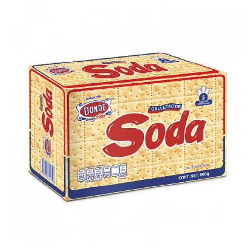 Paquete de Galleta de Soda (Salada)