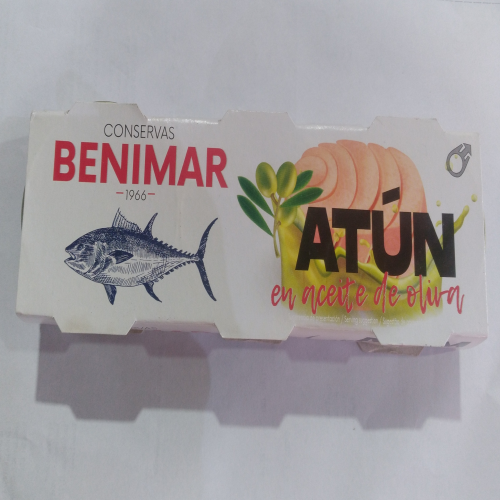Atun Listado Aceite Oliva BENIMAR F A  BENIMAR 255 g