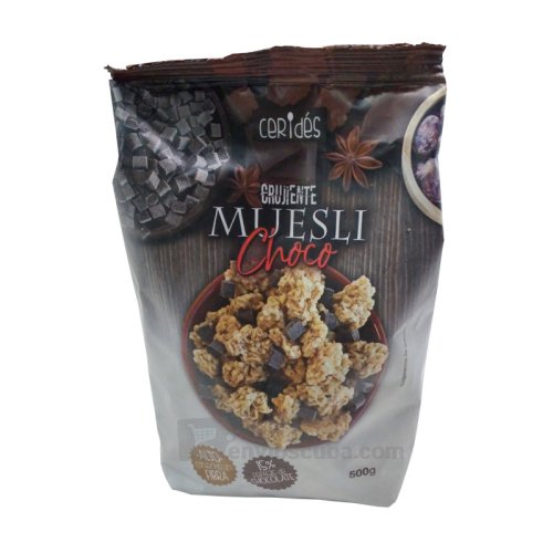 Muesli crujiente con chocolate, 500 g