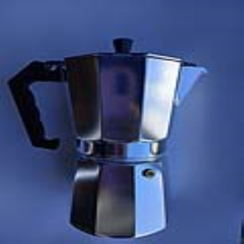 ) CAFETERA DE 6 TAZAS ALUMINIO METALICO M/CHEFLY